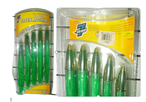 [1140402] Señuelo 7Strand Green Machine 9'' Mg1100X-13 (1140402)