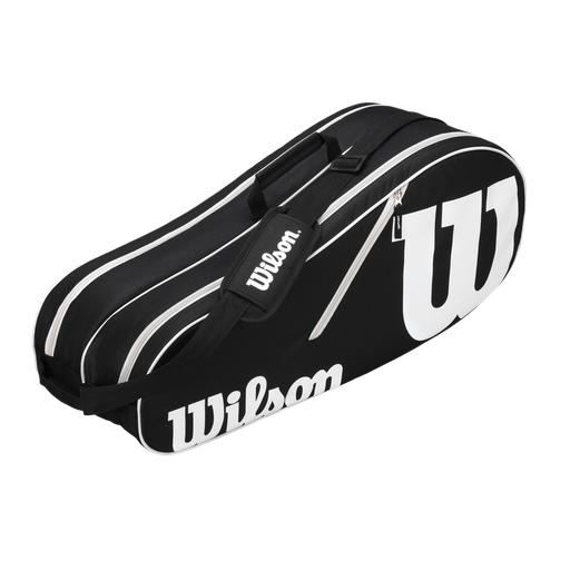 [WRZ601406] Bolso de Tenis Wilson Advantage II Six Bag Negro/Blanco