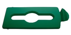 [N2007887] Tapa de Reciclaje Rubbermaid Estación Slim Jim