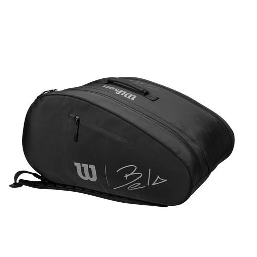 [WR8901201001] Bolso de Padel Wilson Bela Super Tour Negro