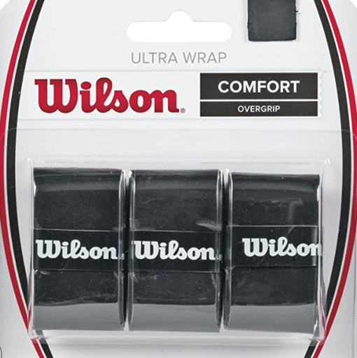 [WRZ403000] Overgrip Wilson Ultra Wrap Comfort Negro x3