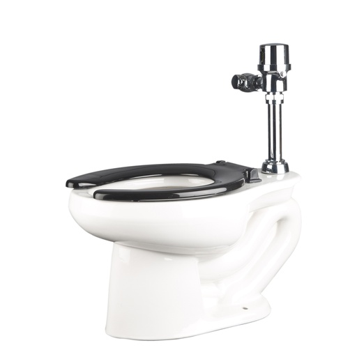 [CSA277141411CV] Taza Vencerámica para Fluxometro Carlton con Asto Integrado