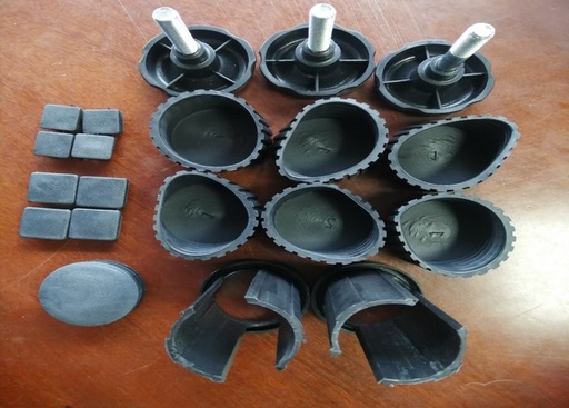 [99858] Repuesto set piezas plásticas K6 Atlas 2+ (ref.: 66522)