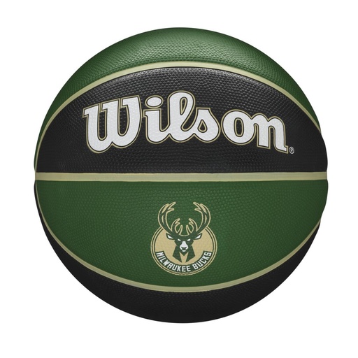 [WTB1300XBMIL] Balón de Basket Wilson NBA Tribute Mil Bucks NO.7
