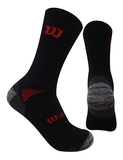 [C0907] Calcetin/Media larga deportiva de fibra sintetica Wilson Unisex X3 Unitalla