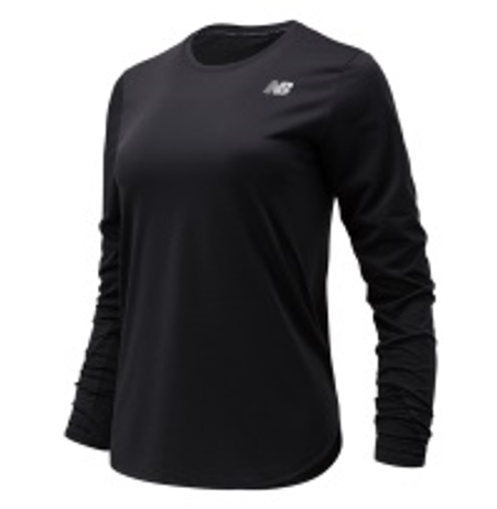 [WT11224-BK-Bult] Sweater de mujer New Balance Accelerate Negro (bulto x 8 und)