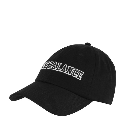[LAH21002-BK] Gorra Unisex New Balance Logo Negro