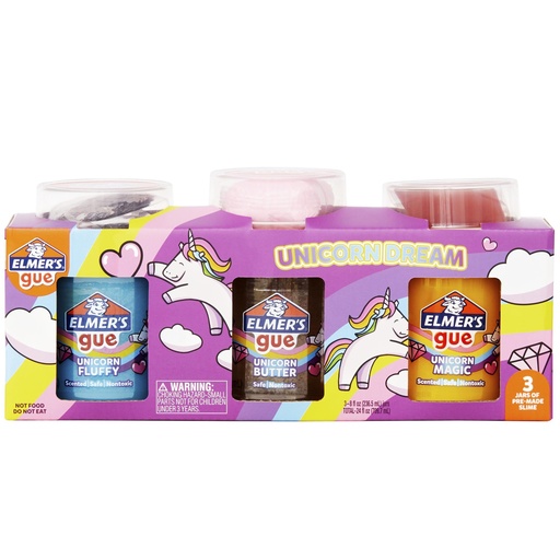 [2122918] Kit Glue Elmer's Unicornio 236 ml Cx3