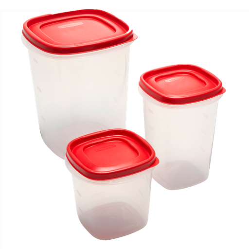 [1780200] Set de Envases 6 Piezas Largos Varios Tamaños Easy Rubbermaid
