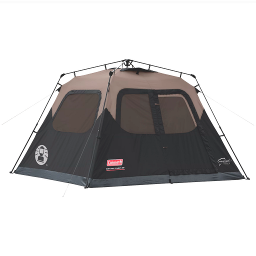 [2157803-VIEJO] Carpa Coleman  Instantánea para 6 personas Negro con Beige*