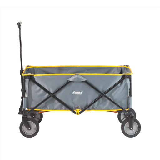 [2000023362] Carrito Playero Coleman cuatro ruedas Gris/Amarillo