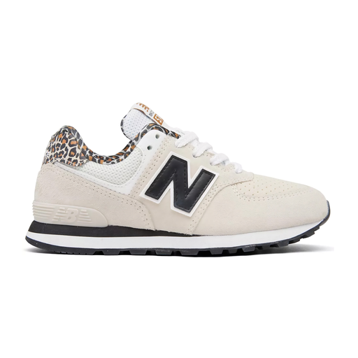 Zapato de Niña New Balance 574 Blanco/Negro