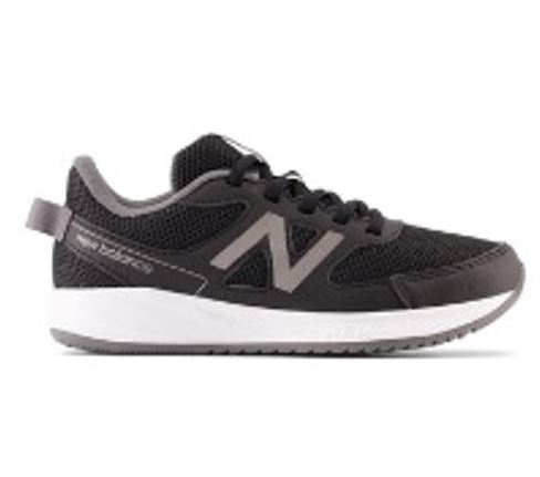 [YK570LB3-M-Bult] Zapato de Niño New Balance 570 Negro/Gris (Bulto x 12 pares)