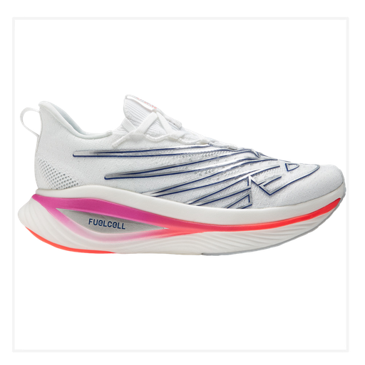 Zapato de Mujer New Balance FuelCell SuperComp Elite v3 Blanco/Rosado