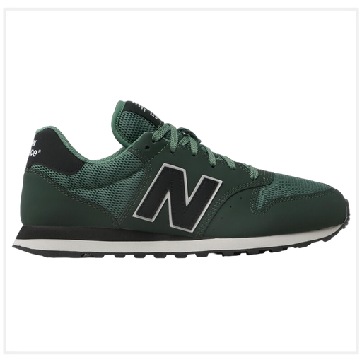Zapato de Hombre New Balance 500 Verde/Negro