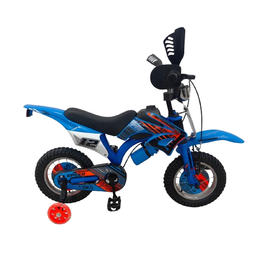 [99465] Bicicleta para Niños Rin 12 BKS Motocross