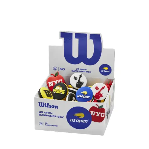 [UND-WR8408201001] Antivibradores US Open Wilson para Raquetas de Tenis/Unidad