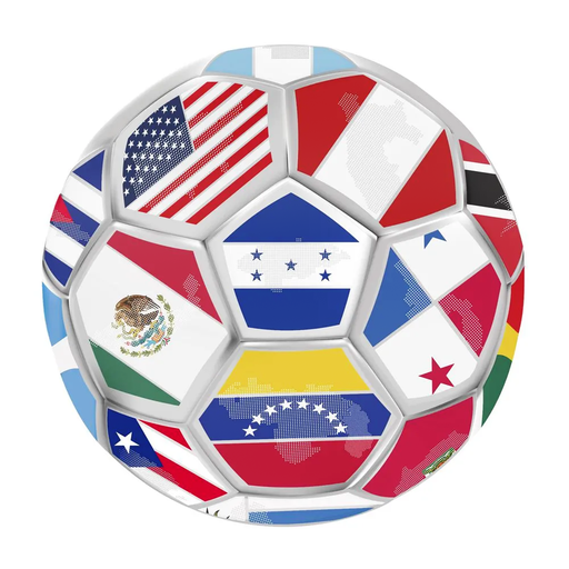 Balón de Fútbol No.5 Banderas Banderas America