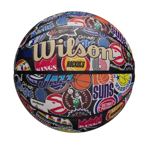 [WZ4028501XB7] Balon de Basket Wilson NBA All Team Retro NO. 7