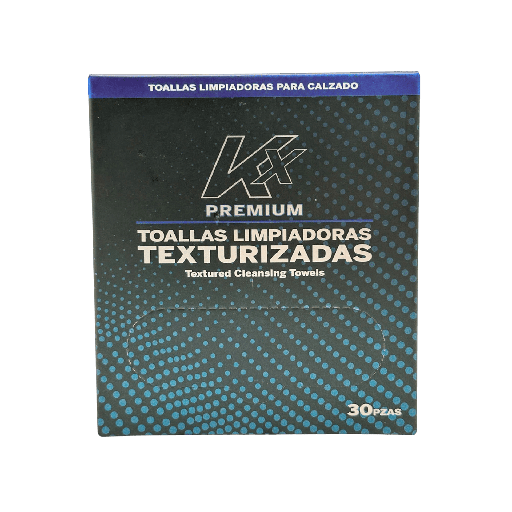 [41013] Toallas Limpiadoras para Calzado KX Premiun Caja Display x30 unidades