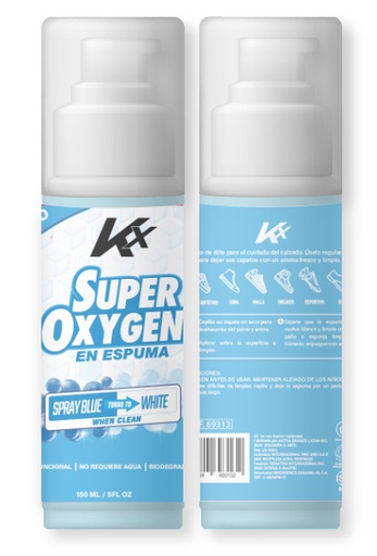 [41014] Limpiador Espumoso Super Oxigenante KX para Calzado (150 mL / 5.1 fl oz)
