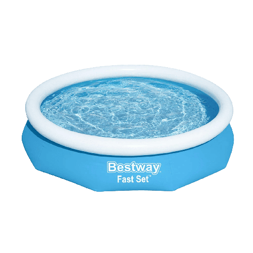 [57457] Set de Piscina Inflable Redonda y Bomba de Filtrado Bestway Fast Set 3.05m x 66cm