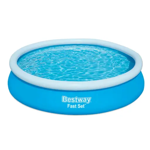 [57275] Piscina Inflable Redonda y Bomba de Filtrado Bestway Fast Set 3.66m x 76cm