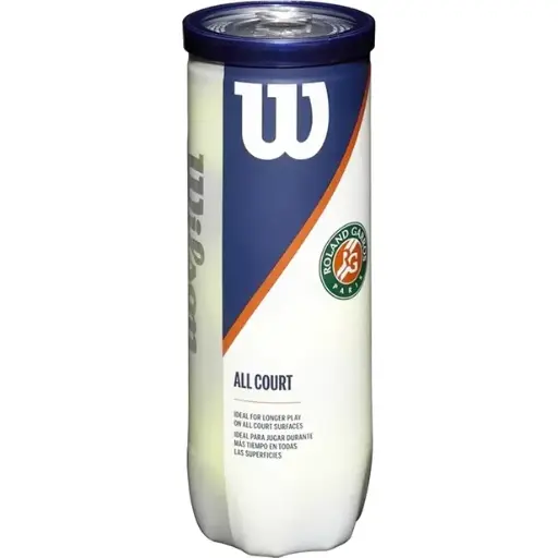 [WR8204601001-K] Combo Pelotas de Tenis Wilson Roland Garros 3P