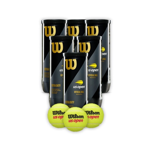 [COMBOWRT106200X6T] Combo Pelotas de Tenis Wilson Us Open Extra Duty 3P X 6T
