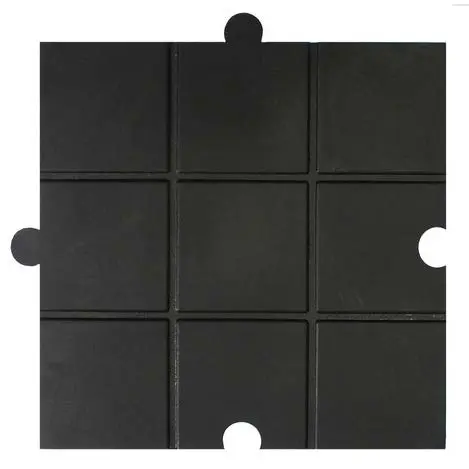 [71263] Piso de Caucho Reciclado K6 fitness 50cm x 50cm (1cm de Grosor)