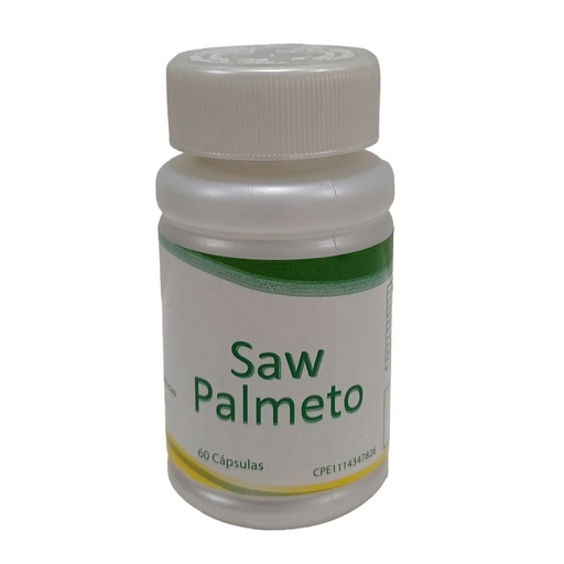 [018-LB] Saw Palmetto Laboratorios Baron's 500mg 60 Cápsulas 