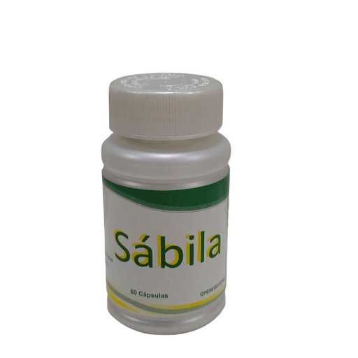 [026-LB] Sabila Aloe Vera Laboratorios Baron's 300mg 60 Cápsulas