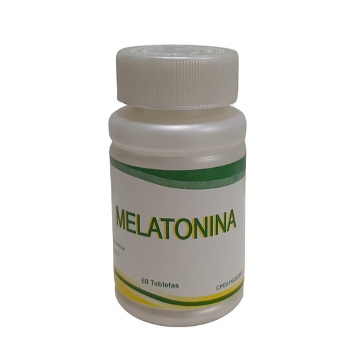 [032-LB] Melatonina Laboratorios Baron's Sueño Profundo 3mg 60 Tabletas 