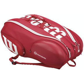 [WRZ840715] Bolso de Tenis Wilson Vancouver 15 (Rj/Bl) (Z8407)