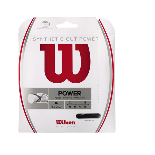 Set Cuerda para Raqueta Wilson Synthetic Gut Power 16 (Z945)