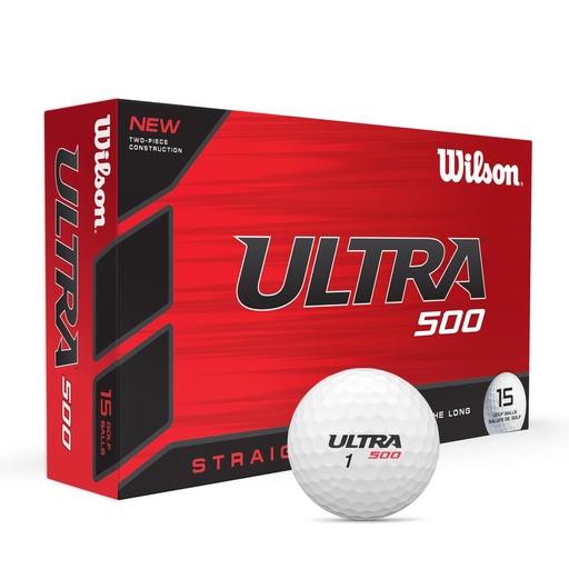 [WGWR58200] Pelota de Golf Wilson Ultra 500 15-Ball Straigh