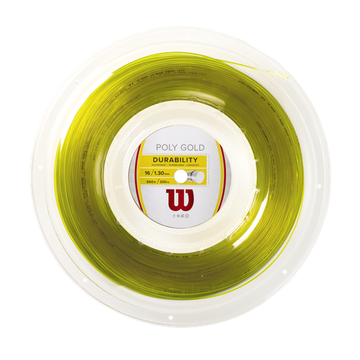 [WRZ904900] Cuerda Wilson Poly Gold calibre 16 Reel de 200 mts