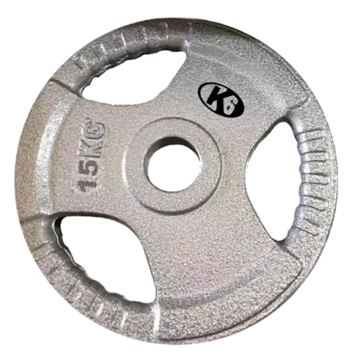 [66634] Disco de Pesas Estándar Hierro K6 15 kg